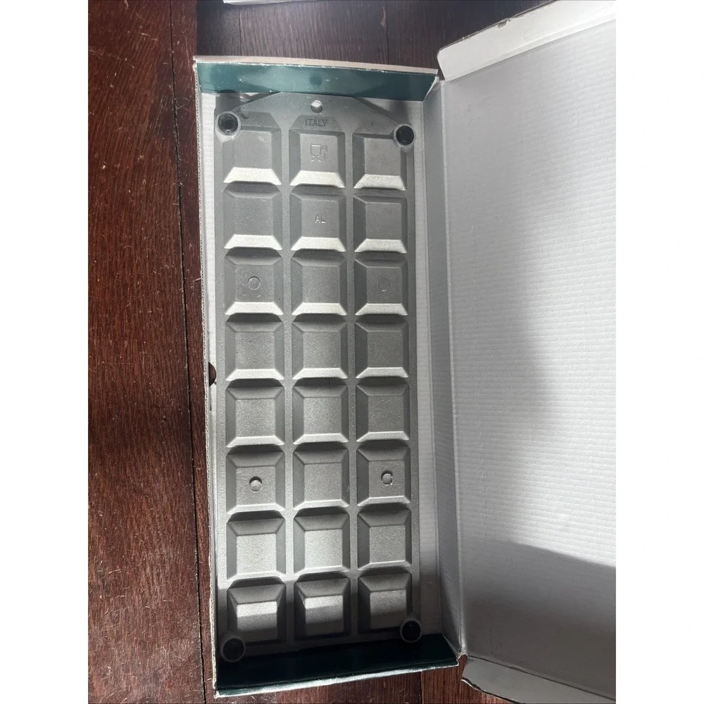 Eppicotispai Aluminum Square Ravioli Mold‎ Made in Italy Open Box Missing Pin